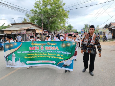 Partisipasi MIN 2 BIMA Mensukseskan MTQ XXXI Tingkat Kabupaten Bima